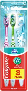 Colgate Toothbrush MaxWhite 3-pack produkt bild