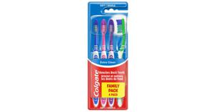 Colgate Tandborstar ExtraClean Soft 4 st produkt bild