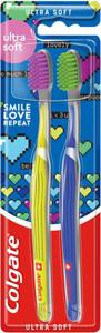 Colgate Tandborste Ultra Soft, 2 st produkt bild