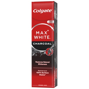 Colgate Tandpasta Max White Charcoal 75 ml produktbillede