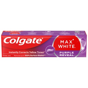 Colgate Max White Purple Tandpasta - 75 ml. produktbillede