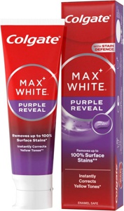 Colgate Toothpaste Max White Purple 75 ml produktbilde
