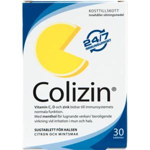 Colizin 30 tabletter produkt bild