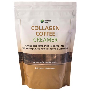 Collagen Coffee Creamer 240g Natures Pure produkt bild