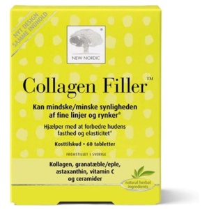 New Nordic Skin Care Collagen Filler - 60 tabl. produktbillede
