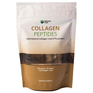 Collagen Peptides 245g Natures Pure produkt bild