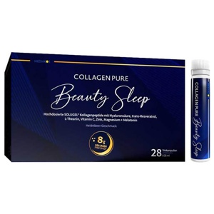 Collagen Pure Beauty Sleep Kollagen & Melatonin, 28X25 ml Trinkampullen Produktbild