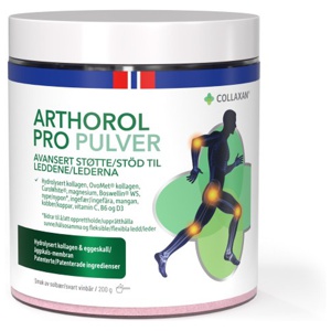 Collaxan Arthorol Pro Pulver Solbær 200 g produktbillede