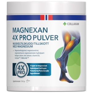 Collaxan Magnexan 4X Pro Pulver Appelsin 240 g produktbillede