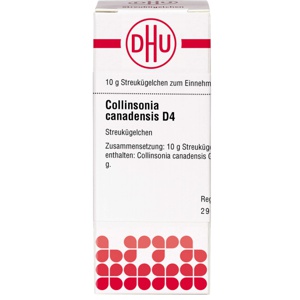 DHU Collinsonia canadensis D 4 G, 10 g Globuli Produktbild