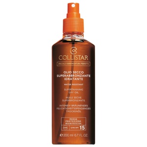 Collistar Supertanning Dry Oil SPF15 200 ml Produktbild