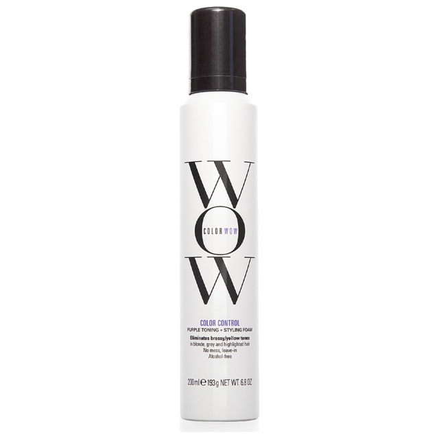 Color Wow Color Control Purple Toning and Styling Foam
