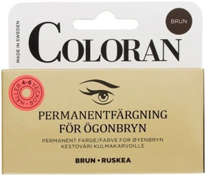 Coloran Ögonbrynsfärg Brun produktbilde