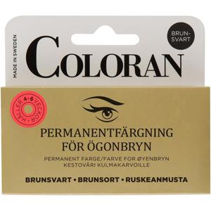 Coloran Ögonbrynsfärg 1st Brunsvart produkt bild