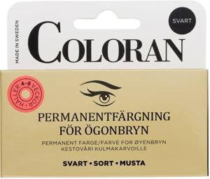 Coloran Ögonbrynsfärg Svart produkt bild
