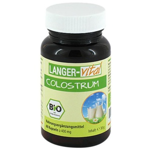 COLOSTRUM Bio 800MG/TG 60 St Kapseln Produktbild