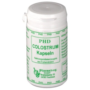 Colostrum Kap 400 mg Gefrie 60 Stück Produktbild