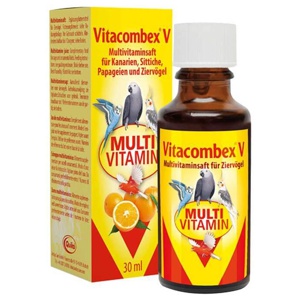 Combex V Multivitaminsaft für Ziervögel, 30 ml Saft Produktbild