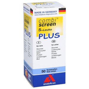 COMBISCREEN 5+Leuko Plus Teststreifen 50 St Teststreifen Produktbild