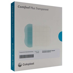 COMFEEL Plus Transp.Hydrokolloidverb.5x7 cm 35300 Produktbild
