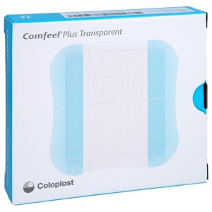 COMFEEL Plus Transparent Hydrokolloidverb.10x10 cm 10 St Verband Produktbild