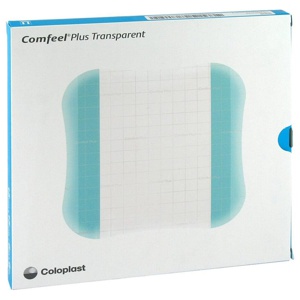 COMFEEL Plus Transparent Hydrokolloidverb.15x15 cm Produktbild