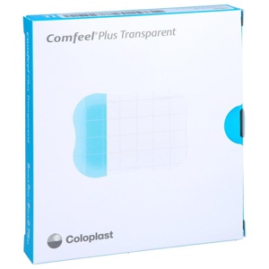COMFEEL Plus Transparent Hydrokolloidverb.5x7 cm 10 St Verband Produktbild