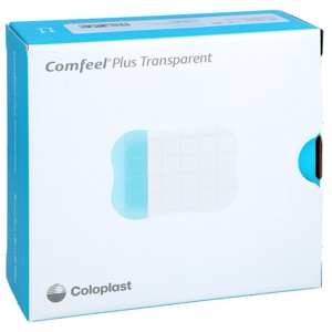 COMFEEL Plus Transparent Hydrokolloidverb.5x7 cm Produktbild