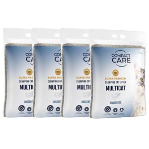 Compact Care Multicat Unscented 14 kg produkt bild