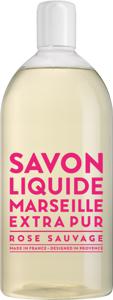 Compagnie de Provence Liquid Marseille Soap Refill Wild Rose - 1000 ml produkt bild