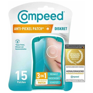 Compeed Anti-Pickel Patch diskret, 15 St Pflaster Produktbild