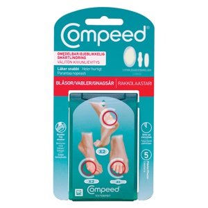 Compeed blandede gnagsårplaster 5 stk produktbilde