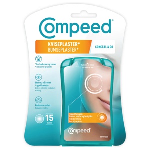 Compeed Conceal & Go kviseplaster 15 stk produktbilde