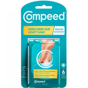 Compeed hår hud plaster medium 6 stk produktbillede