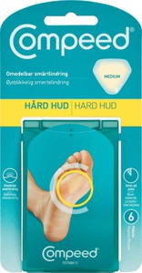 Compeed plaster mot hard hud 6 stk produktbilde