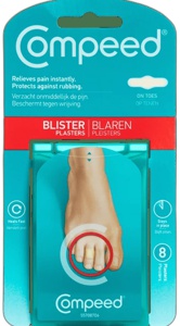 Compeed Toe Blister Plasters Pack of 8 product image