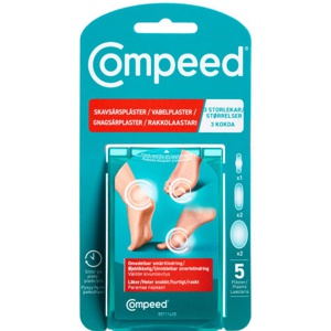 Compeed mix vabel plaster 5 stk produktbillede