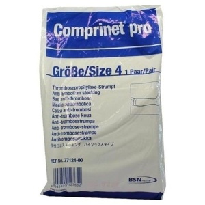COMPRINET pro Strumpf knielang Gr.4 weiß Produktbild