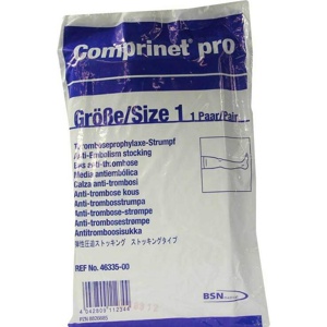 COMPRINET pro Strumpf oberschenk.lang Gr.1 weiß Produktbild