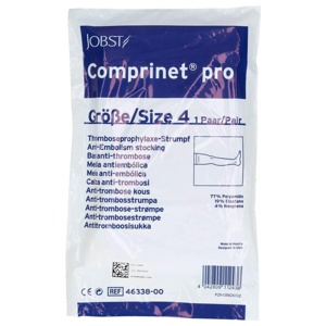 COMPRINET pro Strumpf oberschenk.lang Gr.4 weiß Produktbild