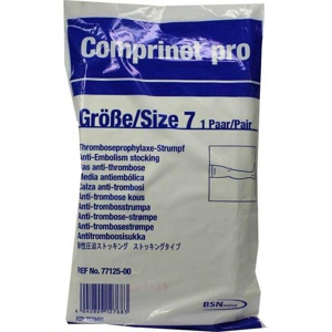 COMPRINET pro Strumpf oberschenk.lang Gr.7 weiß Produktbild
