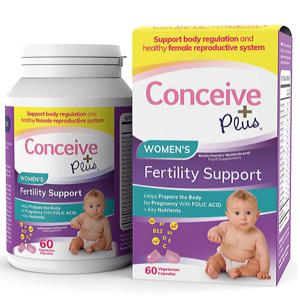 Conceive Plus Women's Fertility Support 60 kapslar - Sasmar produkt bild