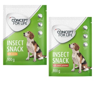 Concept for Life Insect Snack mit Karotte Produktbild