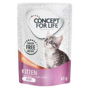 Concept for Life Kitten Lachs getreidefrei - in Gelee Produktbild