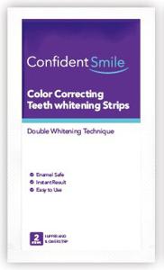 ConfidentSmile Color Correcting Teeth whitening Strips produkt bild