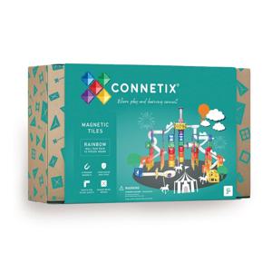 CONNETIX Regnbåge Kulbanelabyrint 92 delar produkt bild