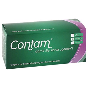 Contam® Vaginaltampons regular, 10 St Tampon Produktbild