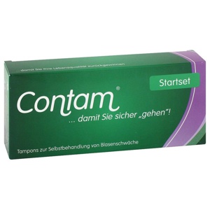 CONTAM Vaginaltampon Startset mini/regular/extra Produktbild