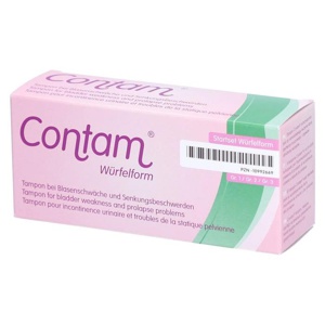 CONTAM Vaginaltampon Startset Würfel Produktbild