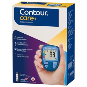 CONTOUR Care Set Blutzuckermesssystem mg/dl Produktbild